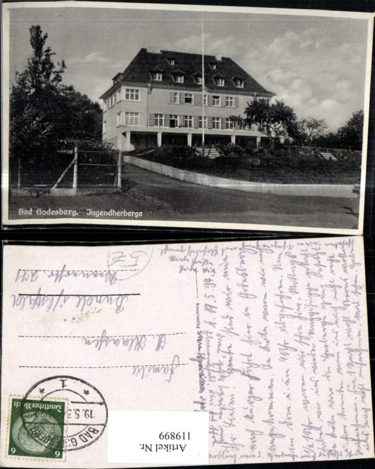 119899,Bad Godesberg Jugendherberge 1934