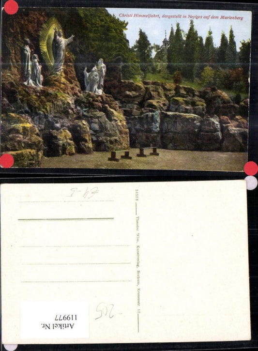 119977,Neviges Christi Himmelfahrt Darstellung auf d. Marienberg