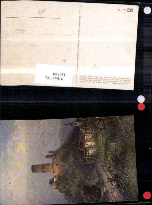 120349,Godesburg Bad Godesberg KünstlerAk