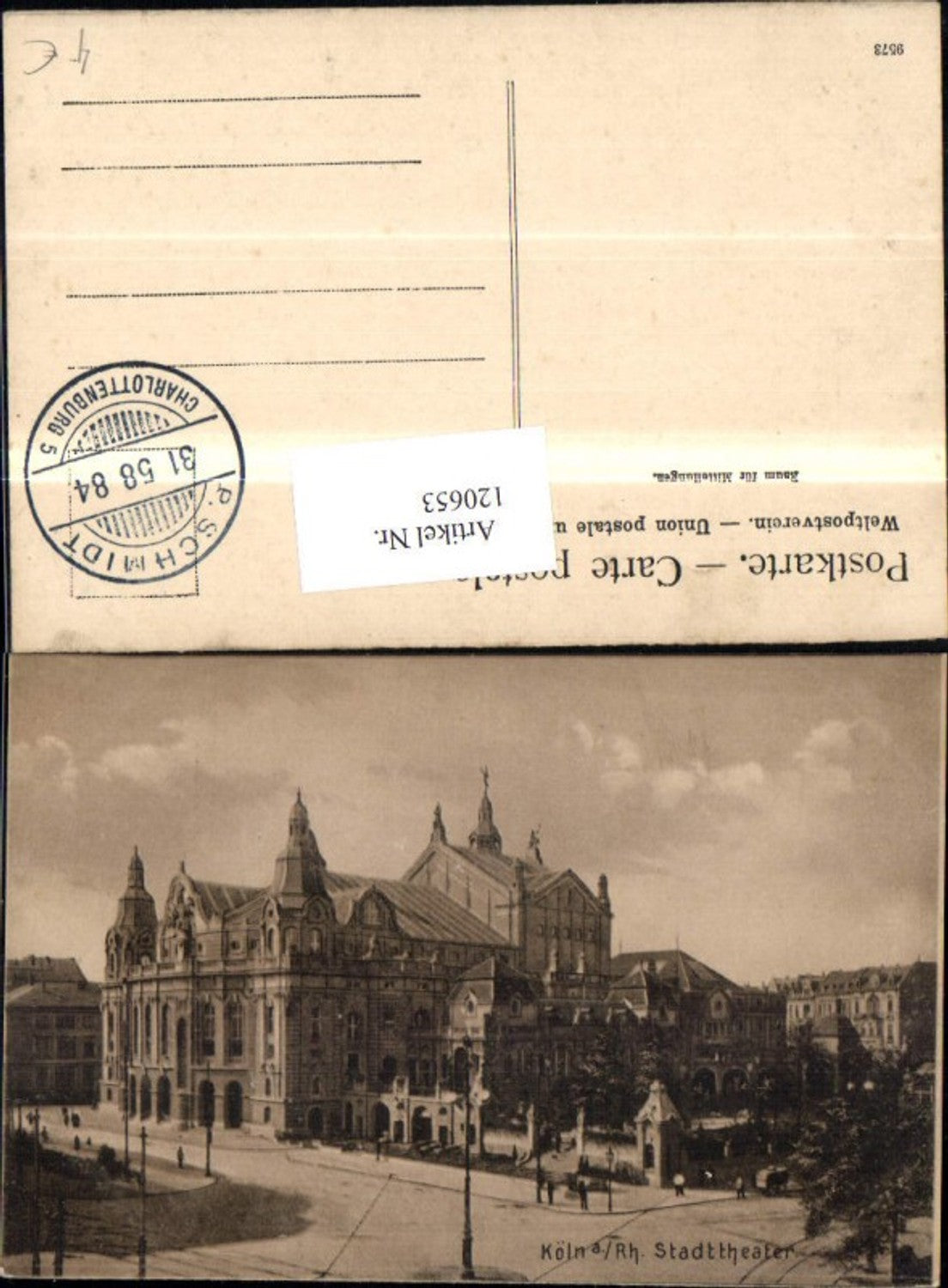 120653,Köln a. Rhein Stadttheater