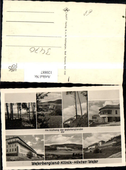 120887,Weserbergland Klinik Höxter/Weser MehrbildAk