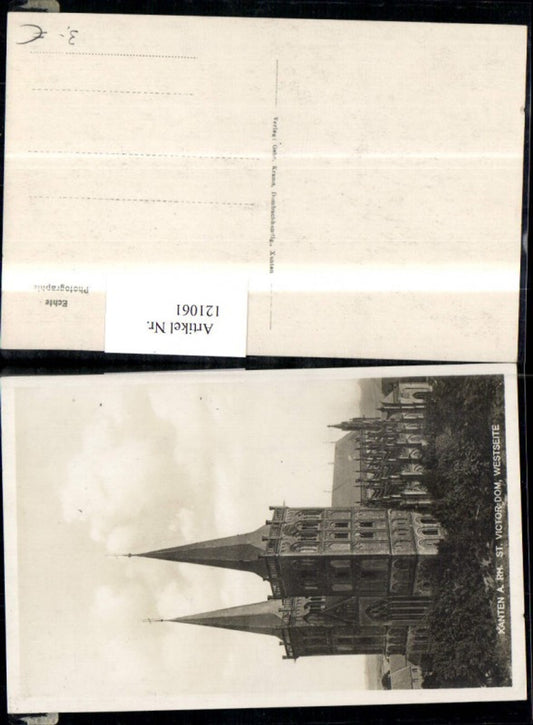 121061,Xanten a. Rhein St. Victor Dom Westseite