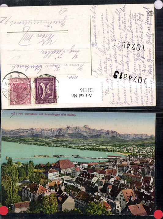 121116, Konstanz and Kreuzlingen and Säntis Total 1922