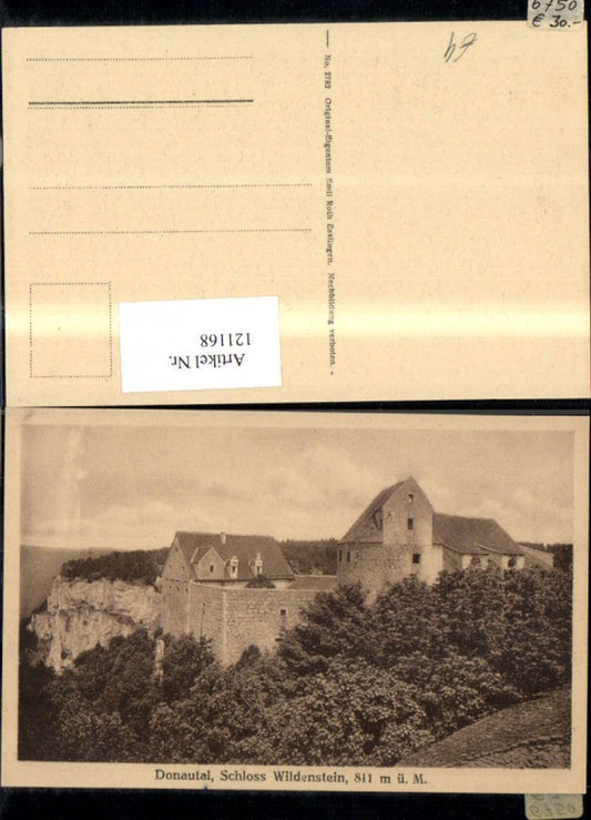 121168, Danube Valley Wildenstein Castle