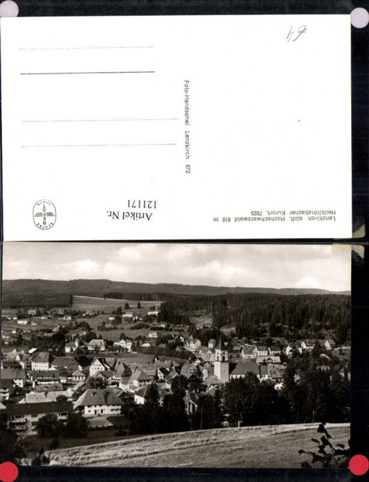121171, Lenzkirchen, southern Black Forest, total view