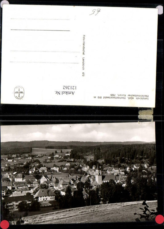121262, Lenzkirch, southern Black Forest, overall view