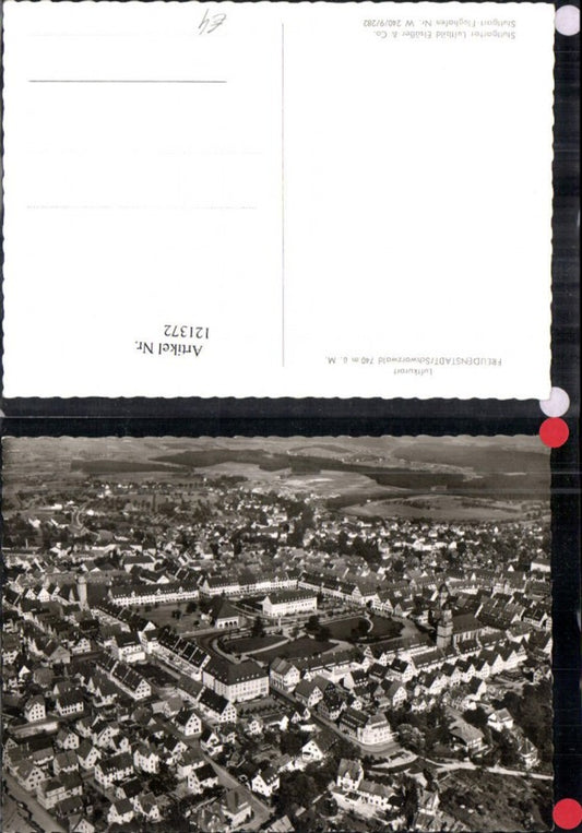 121372, Freudenstadt Black Forest aerial view