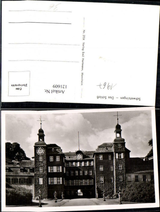 121609, Schwetzingen Anischt Castle 1967