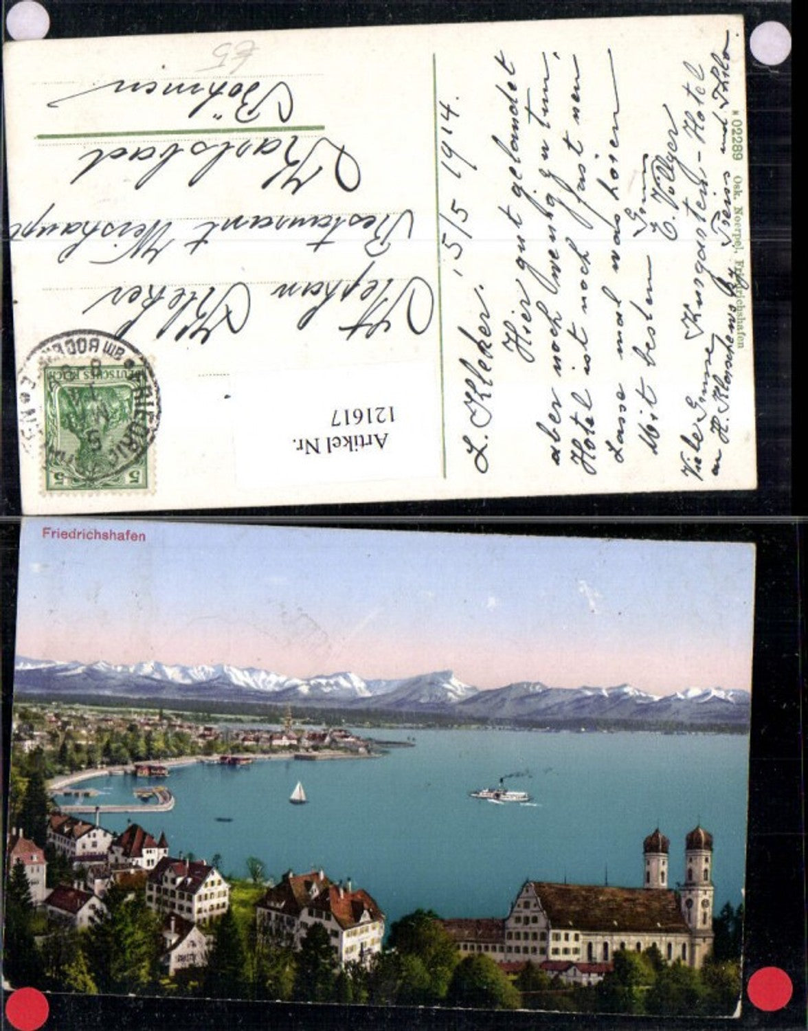 121617,Friedrichshafen Totale 1914