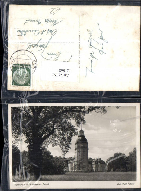 121868, Karlsruhe Palace Gardens, 1940