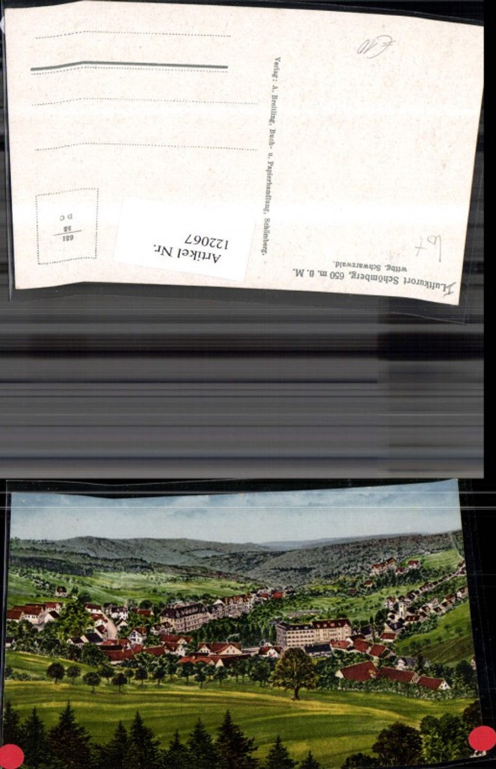 122067,Schömberg Schwarzwald Totale