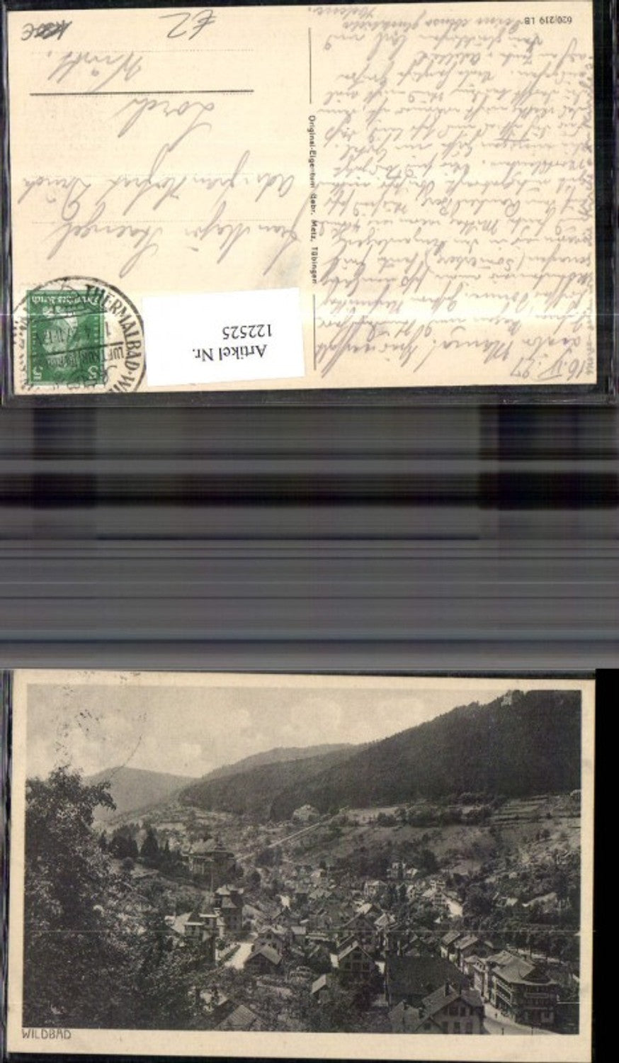 122525,Wildbad Totale 1927