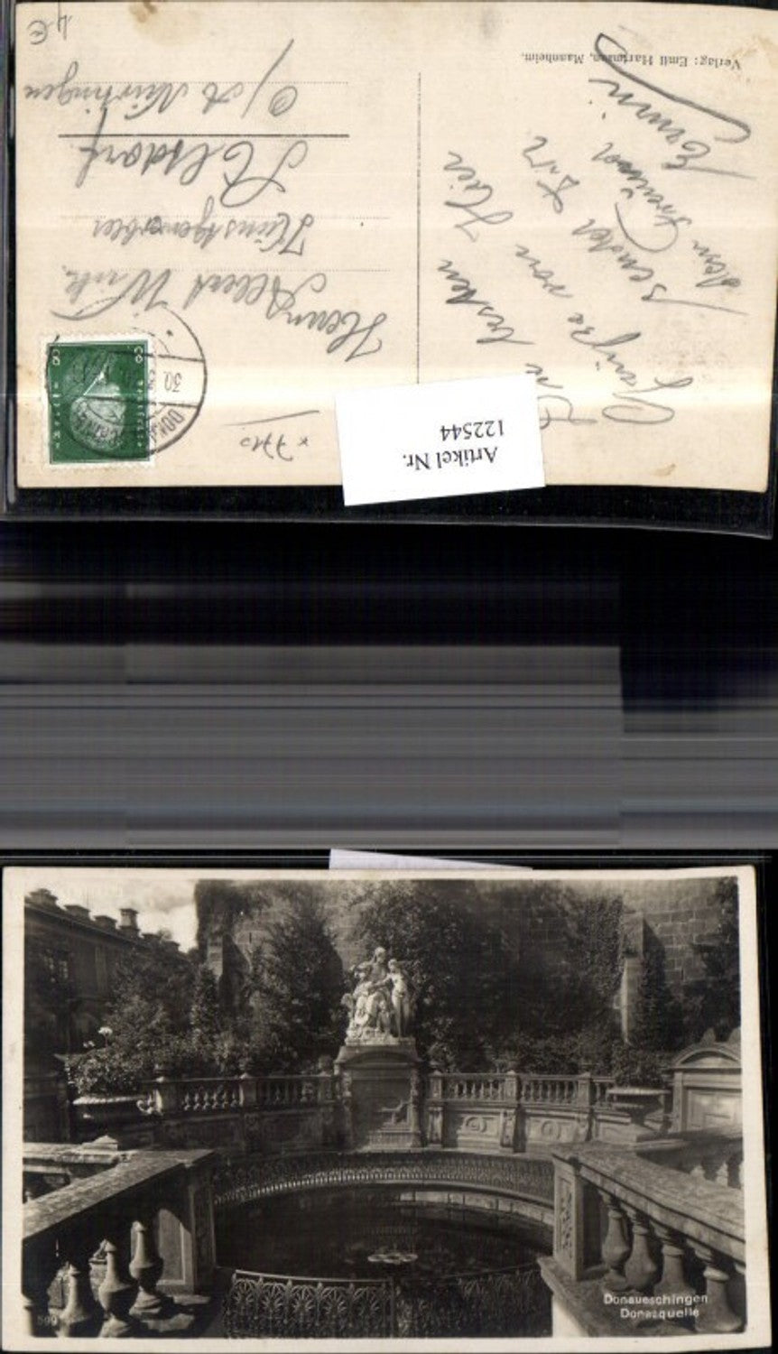 122544,Donaueschingen Donauquelle 1930