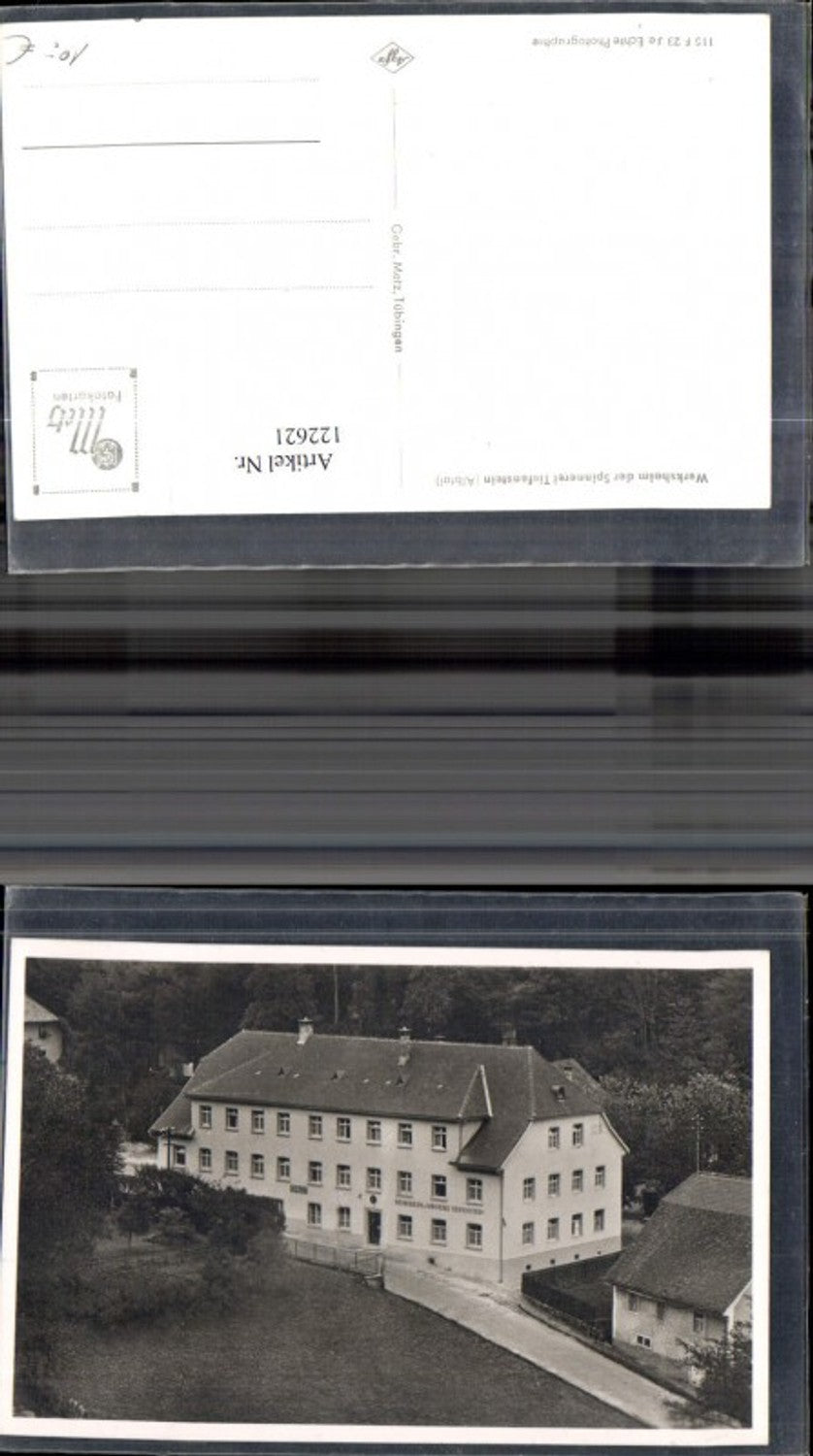 122621,Werksheim d. Spinnerei Tiefenstein Albtal