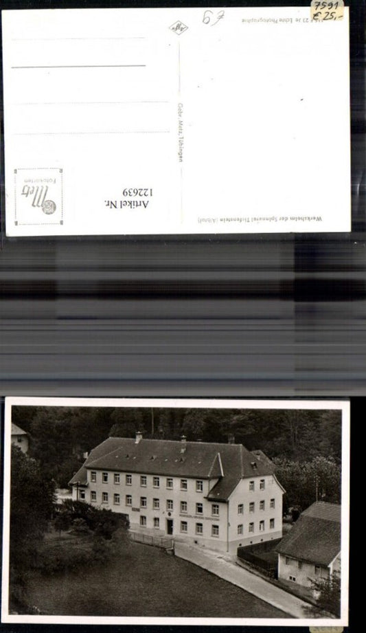 122639,Werksheim d. Spinnerei Tiefenstein Albtal