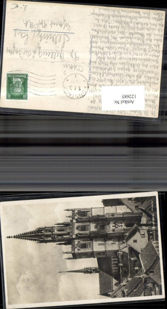 122685,Konstanz Bodensee Münster Kirchen 1928