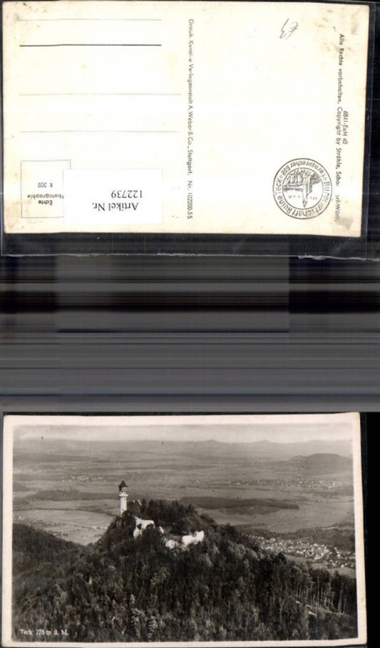 122739,Teck Gipfelburg Kirchheim unter Teck