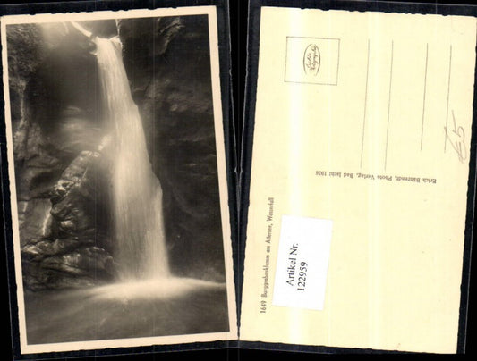 122959,Burggrabenklamm am Attersee Wasserfall