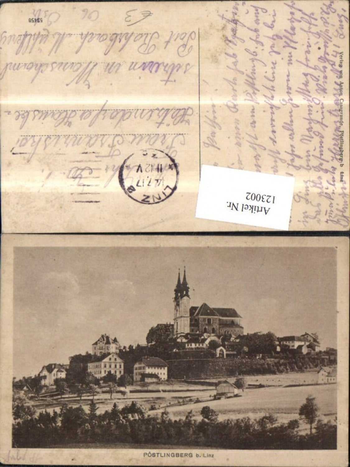 123002,Linz Pöstlingberg 1917