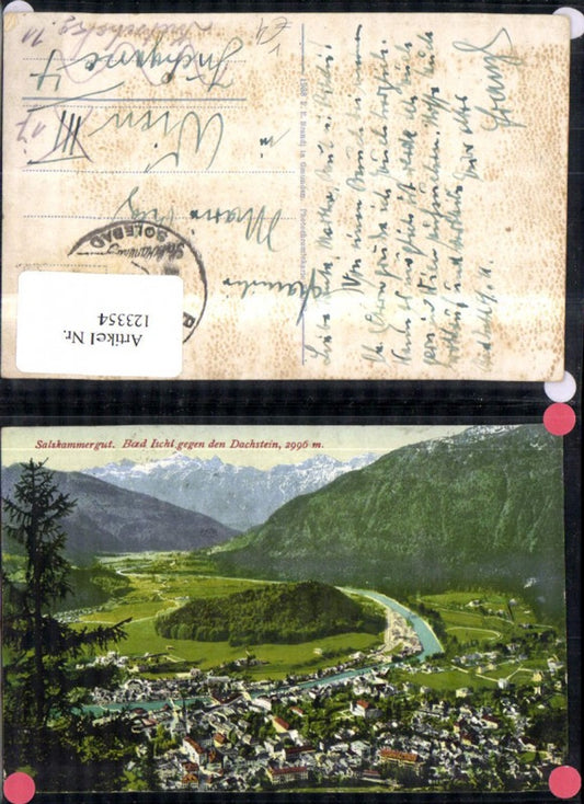 123354,Salzkammergut Bad Ischl geg. d. Dachstein pub Brandt