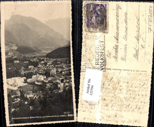 123794,Salzkammergut Bad Ischl m. Dachstein