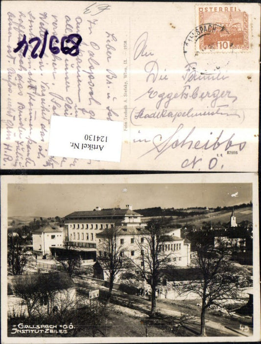 124130,Gallspach Institut Zeileis Ansicht 1930