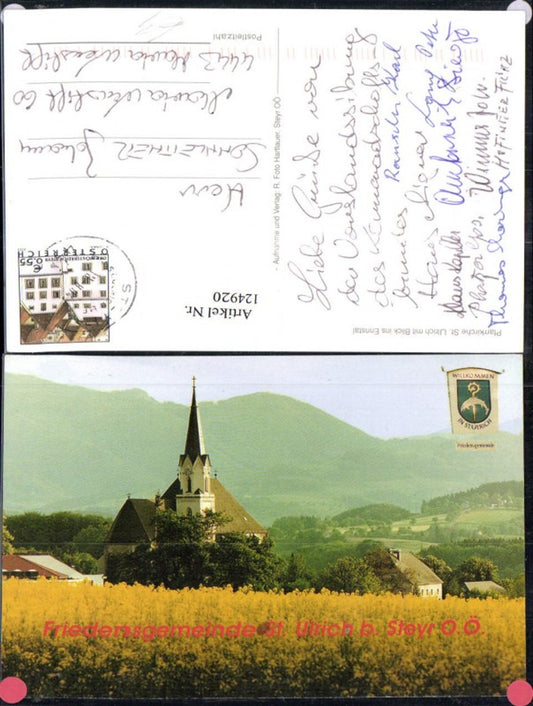 124920,St. Ulrich m. Blick i. Ennstal Pfarrkirche