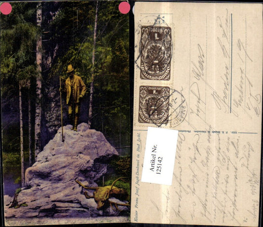 125142,Bad Ischl Kaiser Franz Josef Jagd-Denkmal pub Brandt 550