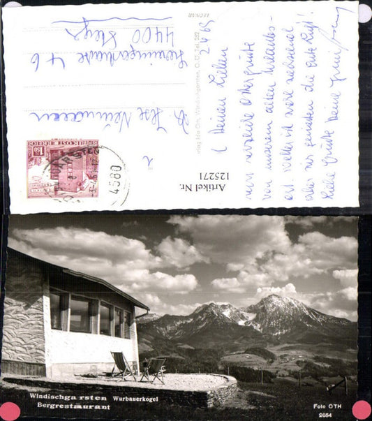 125271,Windischgarsten Wurbauerkogel Bergrestaurant 1969