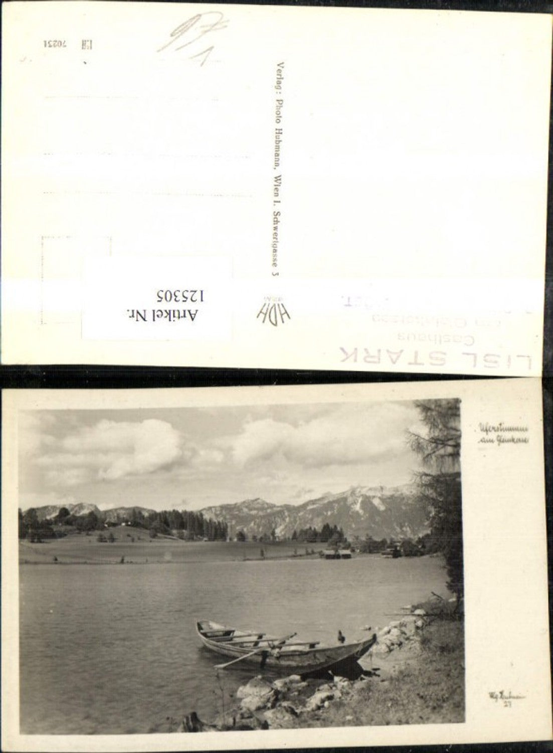 125305,Gleinkersee Uferstimmung Gasthaus Lisl Stark Rossleiten pub HDH Verlag