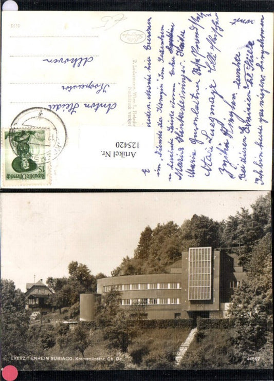 125420,Kremsmünster Subiaco Exerzitienheim Mutterhaus d. Oblatenschwestern