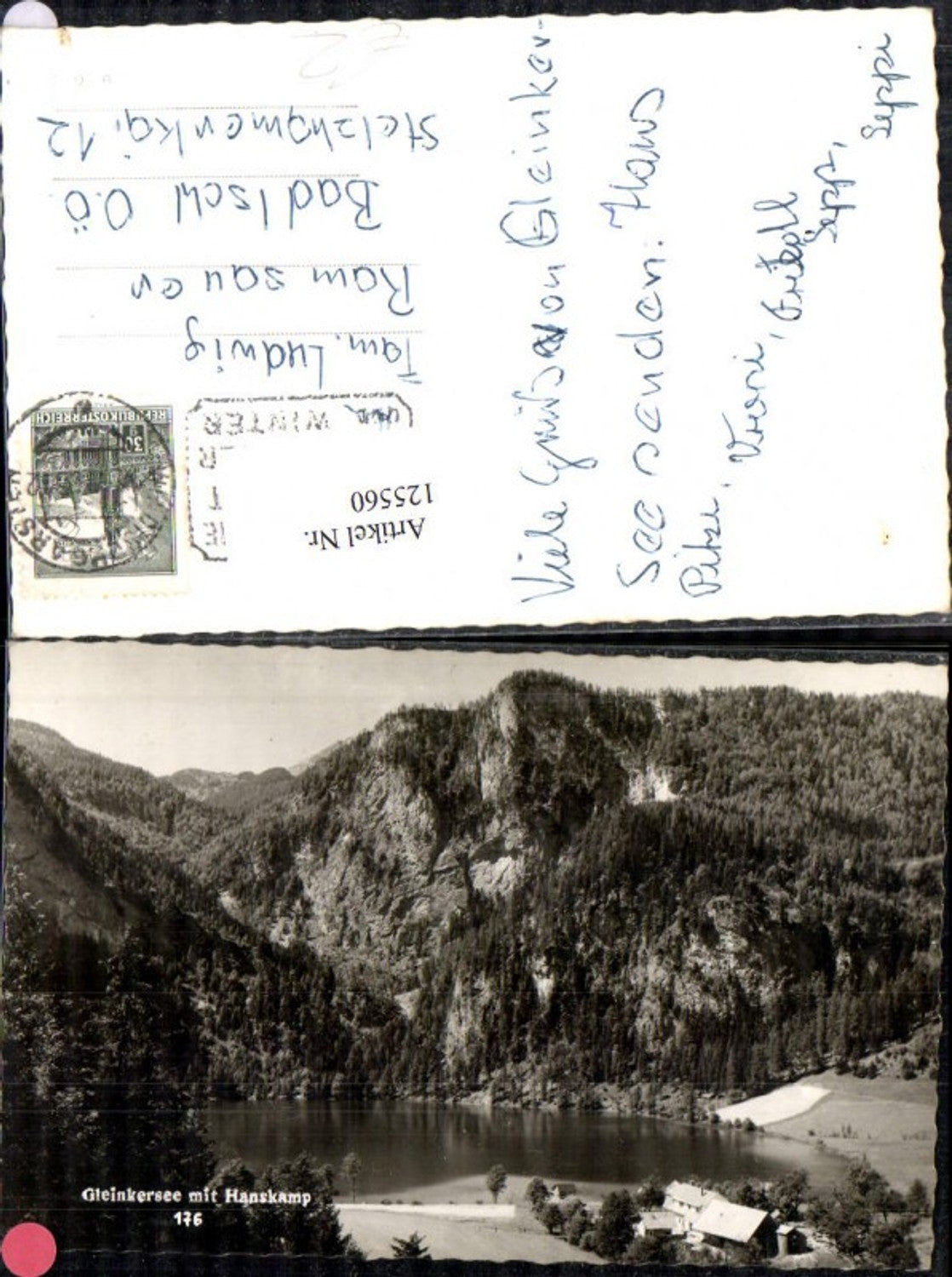 125560,Gleinkersee m. Hanskamp Spital am Pyhrn