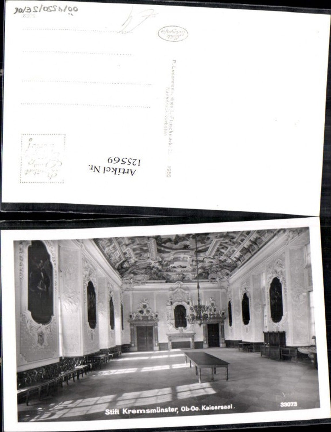 125569,Stift Kremsmünster Kaisersaal Innenansicht