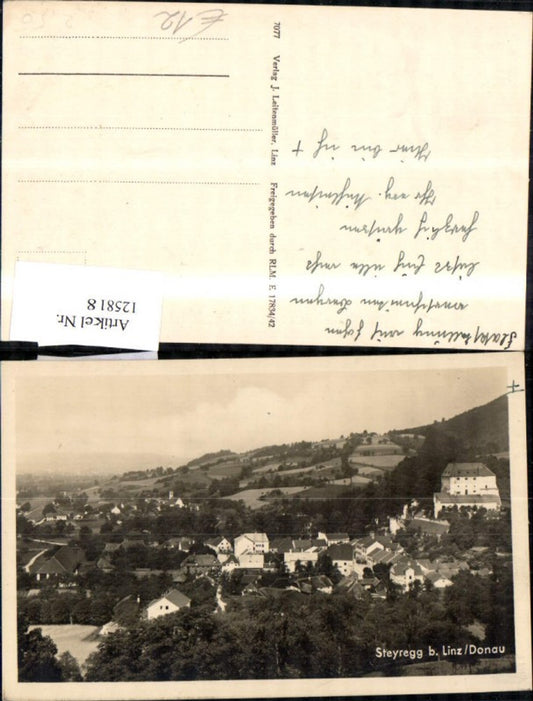 125818,Steyregg b. Linz Ansicht
