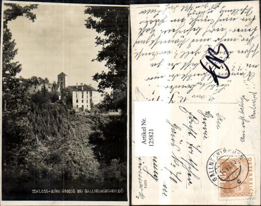 125821,Schloss Ruine Riedegg b. Gallneukirchen Ansicht 1930