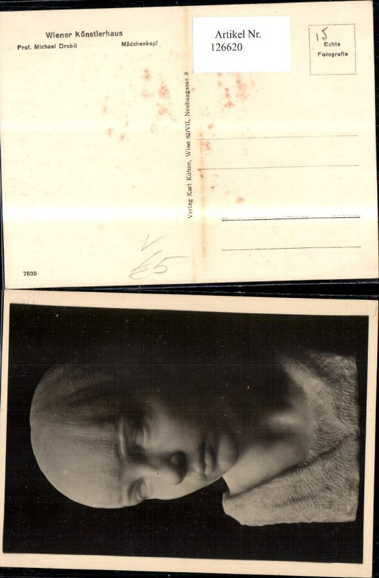 126620,Wiener Künstlerhaus 7835 Mädchenkopf