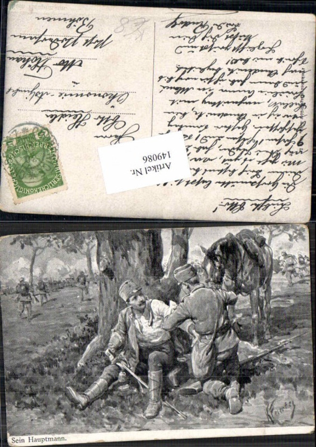 149086, Karl Feiertag Patriotic Soldiers KK Army Captain
