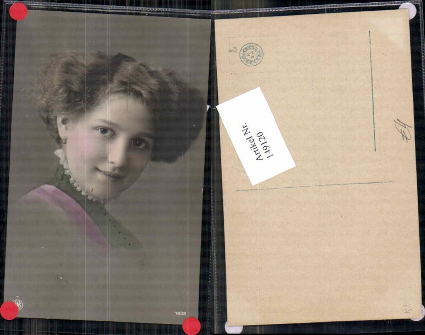 149120, Beautiful Woman NPG 1932 Portrait