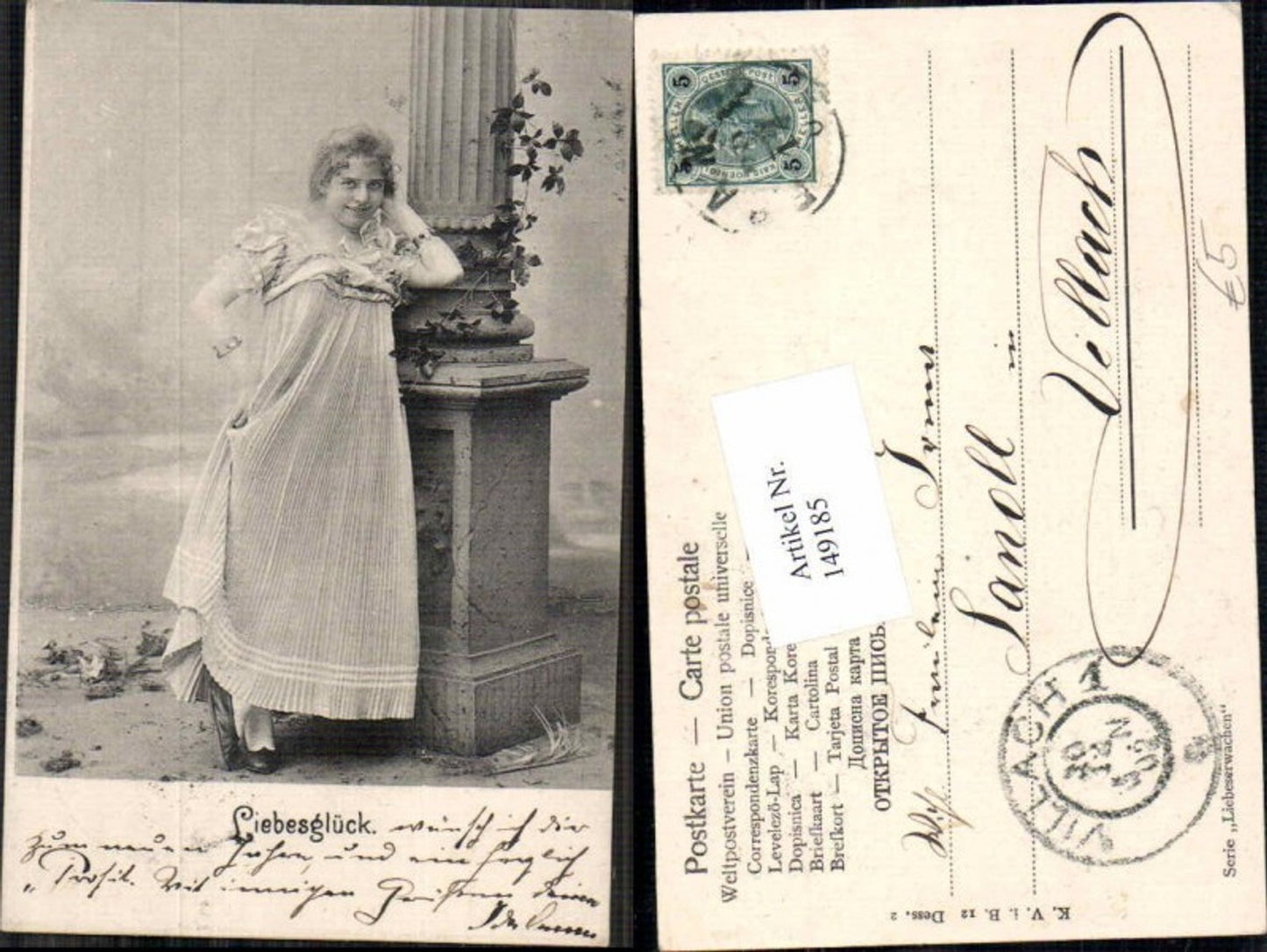 149185,Schöne Frau Liebesglück Kleid