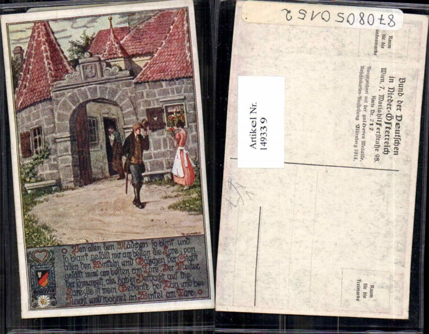 149339,Bund d. deutschen in Niederösterreich 217 Ernst Kutzer