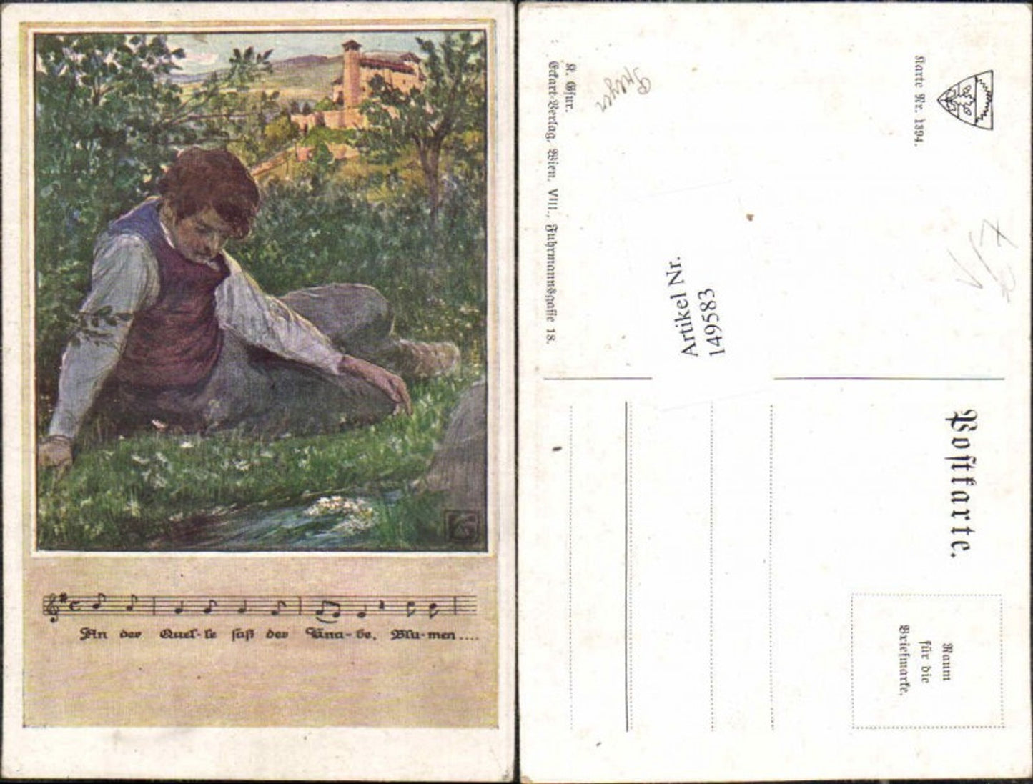 149583,Dt Schulverein 1394 K. Stur
