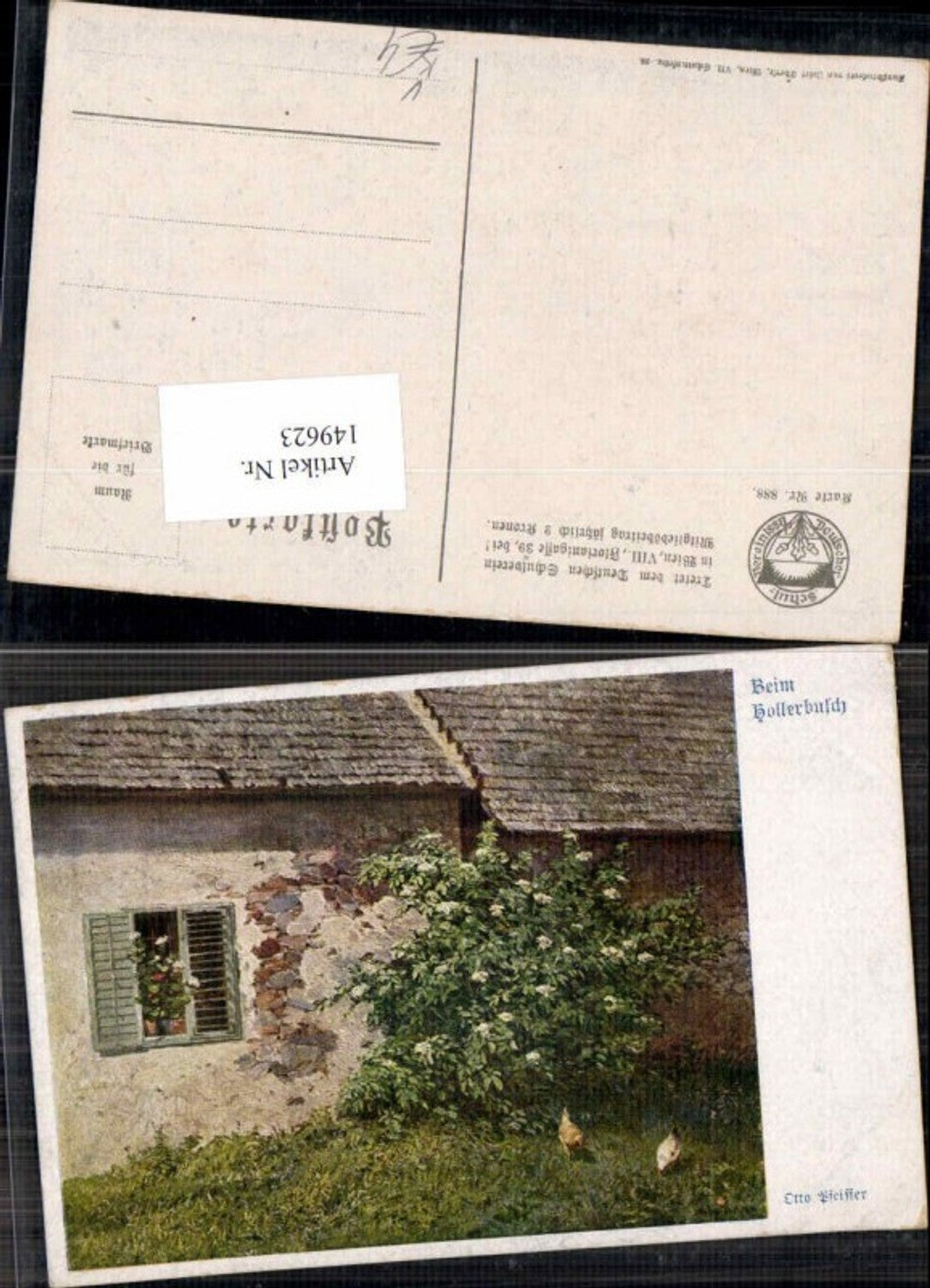 149623,Dt Schulverein 888 Hollerbusch Otto Pfeiffer