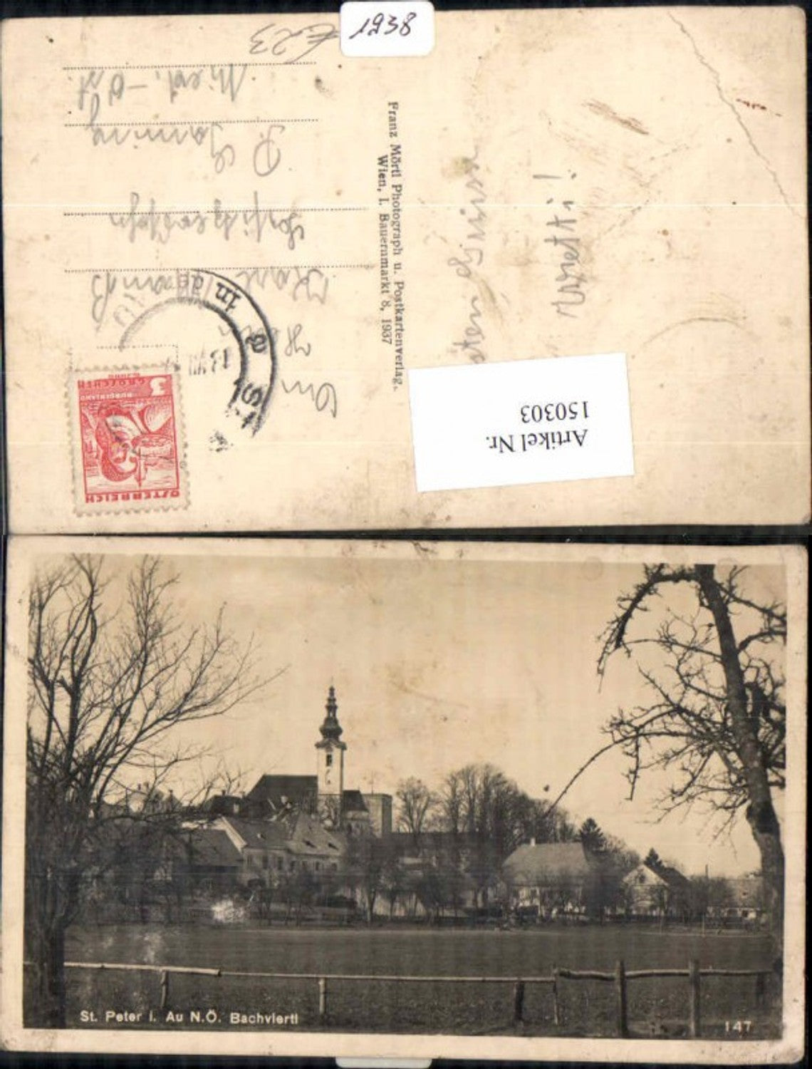 150303,St Peter in der Au Bachviertl 1937