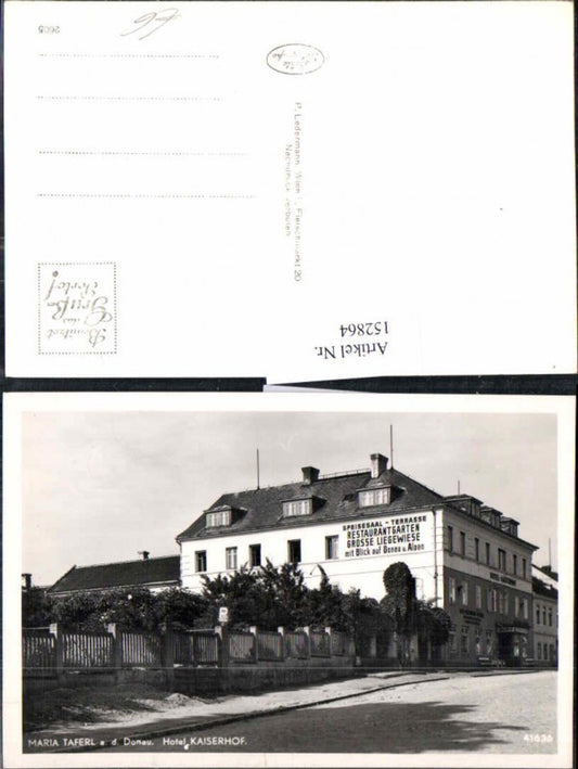 152864,Maria Taferl Marbach Hotel Kaiserhof Detailansicht