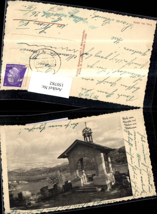 150782,Velden a. Wörthersee Blick v. d. Gloriette a. Velden 1943