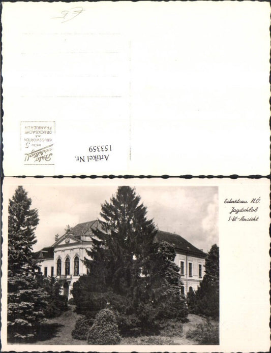 153359,Eckartsau Jagdschloss Schloss Kopfstetten Pframa Wagram an der Donau und Witzelsdorf