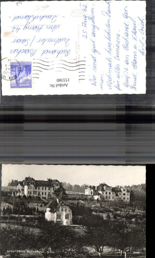 153380,Rekawinkel b. Wien Sanatorium 1962