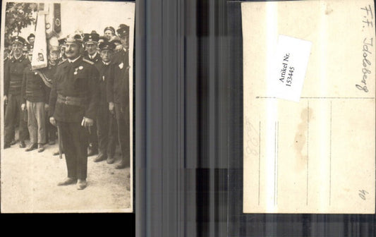 153445,Foto AK Feuerwehr Idolsberg Mann Männer in Uniform