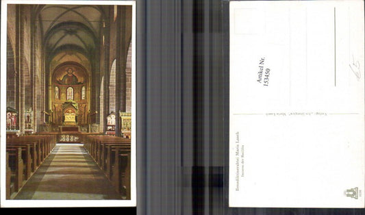 153450,Benediktinerabtei Maria Laach Inneres der Basilika Kirche