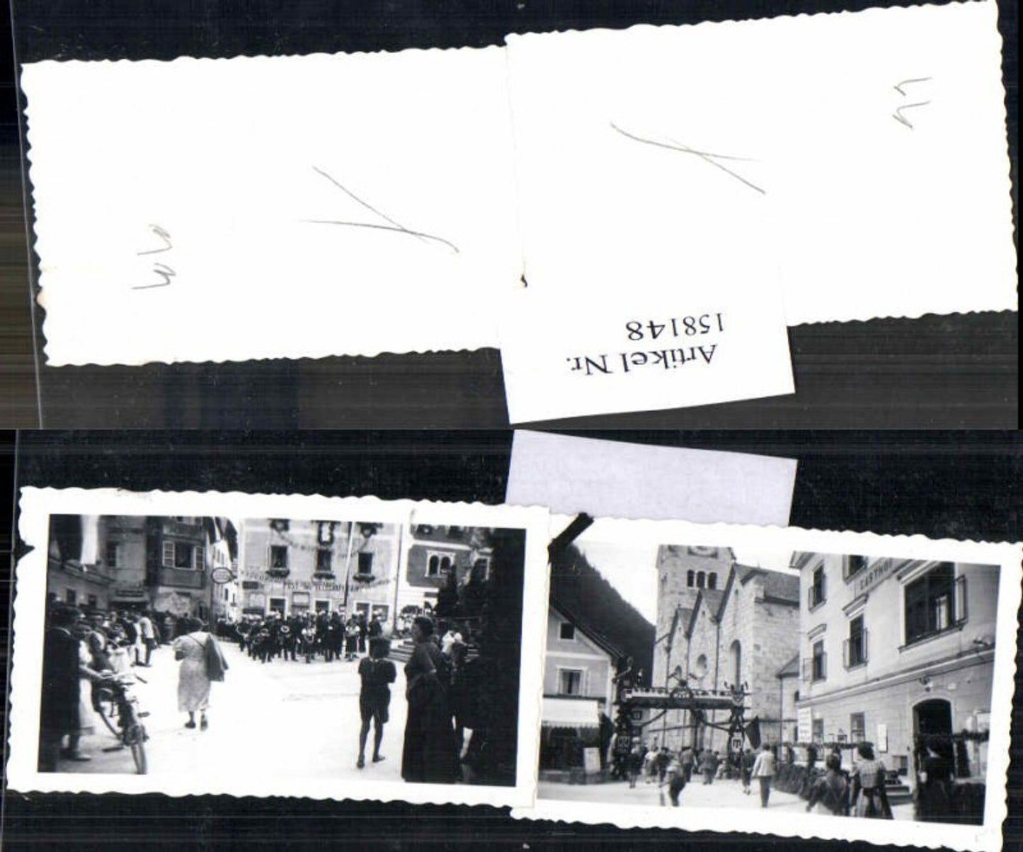 158148,2 Fotos Hallstatt Markt Musikkapelle 100 Jahres Fest